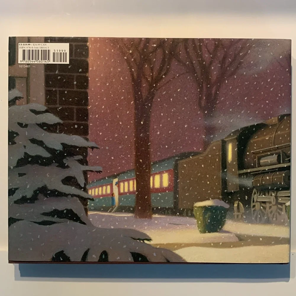 The Polar Express 30th Anniversary Edition Hardcover Book
